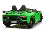 Mamido Dětské elektrické autíčko Lamborghini Aventador SX2028 zelené