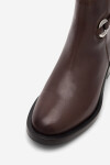 Kotníkové boty Gino Rossi DORIS-110394 Přírodní kůže (useň) - Lícová