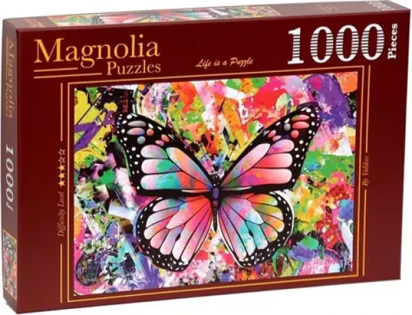 MAGNOLIA Puzzle Barevný motýl