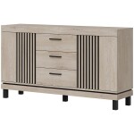 Komoda Mati Mi04 dub cremona/černá