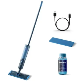 Philips 3000 series OneUp modrá / Elektrický mop / bezdrátový / 0,312 l / 50 min (XV3101/01)