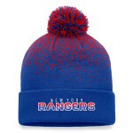 Fanatics Pánská Zimní Čepice New York Rangers Iconic Gradiant Beanie Cuff with Pom Deep Royal-Athletic Red