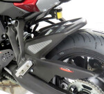 Yamaha MT-07 Tracer 16-25, MT-07 Tracer GT 19-25, FJ-07 Tracer 16-25, FJ-07 Tracer GT 19-25 Zadní blatník - Matná černá-stříbrná mřížka