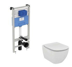 IDEAL STANDARD - ProSys Set předstěnové instalace ProSys, klozetu a sedátka Tesi, Aquablade, SoftClose R038501