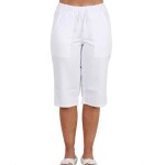 Tradetex Kalhoty pracovní 3/4 2506 bílé unisex