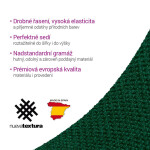 Super strečové potahy HARMONIA zelená taburet (40 - 60 cm)