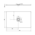 POLYSAN - FLEXIA vanička z litého mramoru s možností úpravy rozměru, 120x80cm, bílá mat 77922MAT