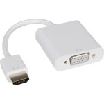 Roline HDMI / VGA kabelový adaptér Zástrčka HDMI-A, VGA pólové zásuvka 0.15 m bílá 12.03.3114 HDMI kabel