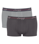 Pánské boxerky Start Hipster C2P box - BLACK - černé 0034 - SLOGGI BLACK COMBINATION 8