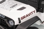 Mamido Elektrické autíčko Speed Offroad bílé | 4x45W | EVA kola | 12V 7Ah | EKO kůže