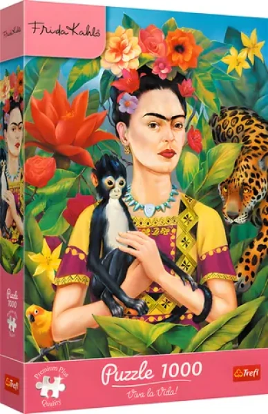 TREFL Puzzle Premium Plus Portrét Fridy Kahlo