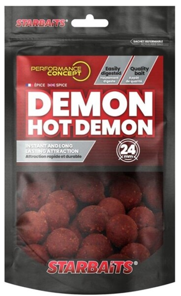 Starbaits Boilies Hot Demon - 24mm 200g,Starbaits Boilies Hot Demon - 24mm 200g