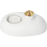 Räder Porcelánový svícen House, bílá barva, porcelán
