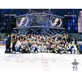 Fanatics Fotografie Tampa Bay Lightning 2020 Stanley Cup Champions Team Celebration 8 x 10