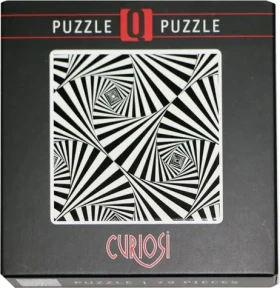 CURIOSI Čtvercové puzzle Q Shimmer: Iluze V