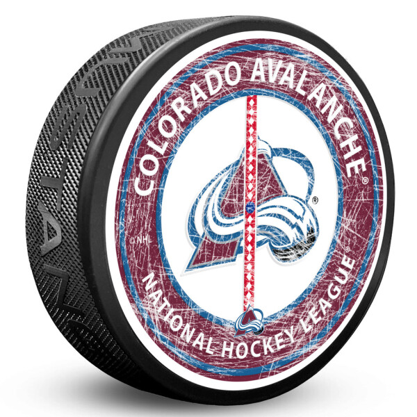 Mustang Puk Colorado Avalanche NHL Center Ice