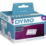 Dymo papírové štítky 89mm x 41mm, bílé, na jmenovky, 300 ks, 11356, S0722560