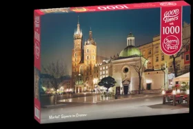 CHERRY PAZZI Puzzle Královský rynek v Krakově, Polsko
