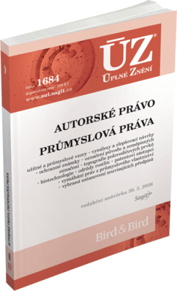 ÚZ č. 1684 - Autorské právo, Průmyslová práva