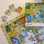 Dodo Puzzle s hledáním obrázků - ZOO 80 dílků - TM Toys
