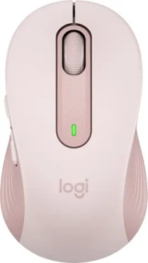 Logitech Wireless M650 růžová / bezdrátová myš / 2.4 GHz / Bluetooth / 1x AA / doprodej (910-006254)
