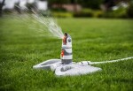 Dvoustupňový turbínový postřikovač na sáňkách BRADAS WL-Z11