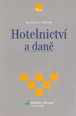 Hotelnictví daně