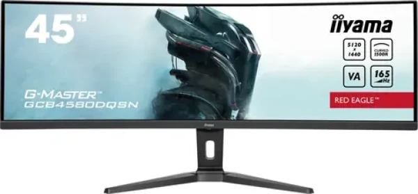 45" IIYAMA G-Master GCB4580DQSN-B1 černá / VA / 5120x1440 / 32:9 / 0.8ms / 3000:1 / 450cd / repro / HDMI / DP (GCB4580DQSN-B1)