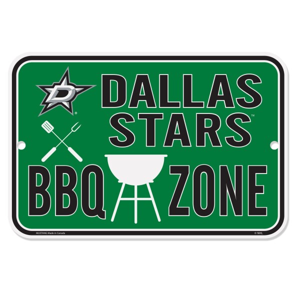 Mustang Cedule Dallas Stars NHL 10" x 15" BBQ Zone