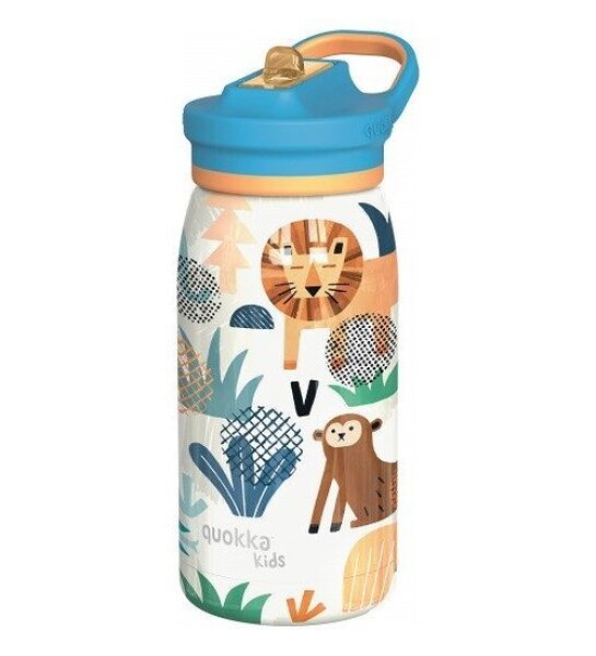 Nerezová termoláhev s pítkem Pop Kids Safari 445ml