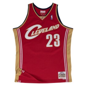 Mitchell & Ness Pánský dres Cleveland Cavaliers NBA LeBron James #23 2003-04 Swingman - Červená Velikost: S