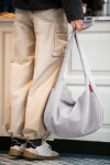 Taška přes rameno Reisenthel Moonbag Cord grey