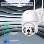 R2INVEST WIFI bezdrátová otočná 2MPX full HD video monitorovací kamera IR LED PIR
