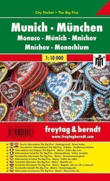 PL 26 CP Mnichov 1:10 000 kapesní plán města