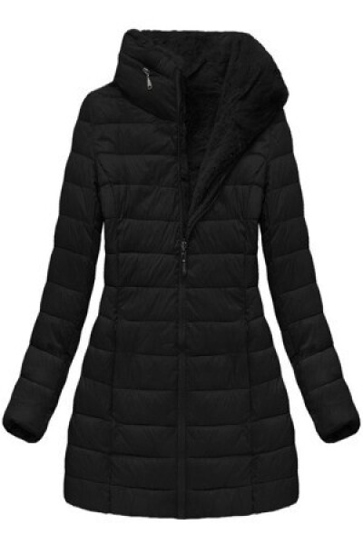 Dámská oboustranná zimní bunda B7107 - Swest černá M