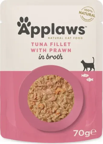 Applaws Cat / Kapsička pro kočky / Tuňák a krevety / 70 g (033-8008)