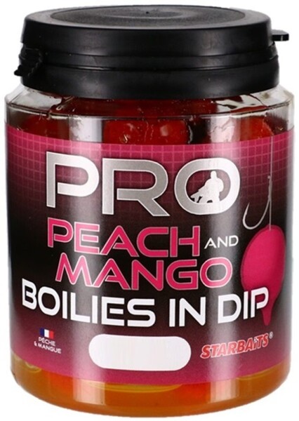 Starbaits Boilies v dipu Pro Peach Mango 150g - 24mm,Starbaits Boilies v dipu Pro Peach Mango 150g - 24mm