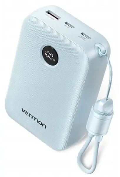Vention 20000mAh modrá / Powerbanka / 22,5 W / USB-C / USB-A (FKBL0-C)