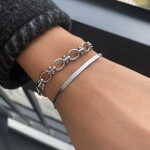 ELENYS Verona Bead – náramek z prémiové oceli Délka náramku: 17+5 cm / max. 22 cm