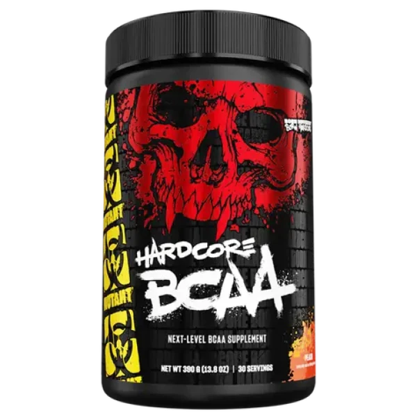 Mutant Hardcore BCAA - PVL (broskev, 390 g) (4671-4-348g-fuzzy-peach)