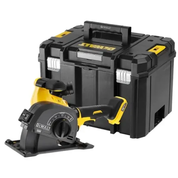 DeWalt DCG200NT / Aku drážkovačka / 54V XR / Průměr kotouče 125 mm / Hloubka řezu 32 mm / 9000 ot-min / bez aku (DCG200NT)