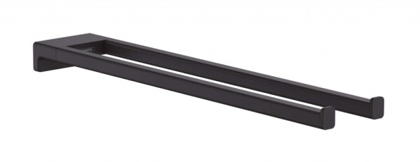 HANSGROHE - AddStoris Držák ručníků dvojitý, délka 45 cm, matná černá 41770670