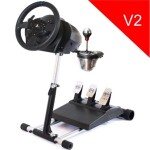 Wheel Stand Pro, stojan na volant a pedály pro Thrustmaster SPIDER, T80/T100,T150,F458/F430, červený