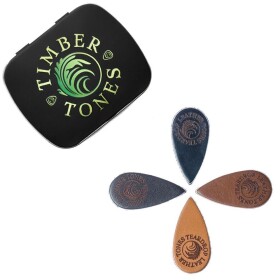 Timber Tones Leather Tones Teardrop Mixed 4-Pack Tin