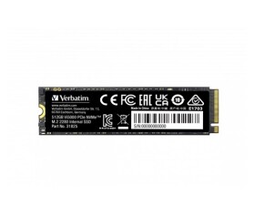 VERBATIM SSD Vi5000 Internal PCIe NVMe M.2 SSD 512GB , W2500/ R 5000 MB/s EDF_714302