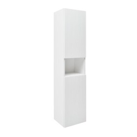 Koupelnová skříňka vysoká SAT Evolution 36x165x32 cm bílá matná mat SATEVOV36WM SATEVOV36WM