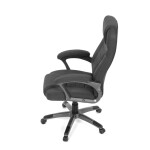 Kancelářské křeslo, houpací mechanismus, černá látka, KA-C713 BK2