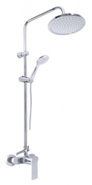 SLEZAK-RAV - Vodovodní baterie sprchová NIL s hlavovou a ruční sprchou, Barva: chrom, Rozměr: 150 mm NL182.5/7