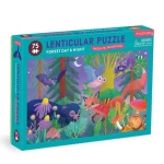 Mudpuppy Puzzle s lentikulárním efektem Les ve dne i v noci