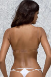 Podprsenka Push-up Paula M-537/1 bílá - Mat 70D